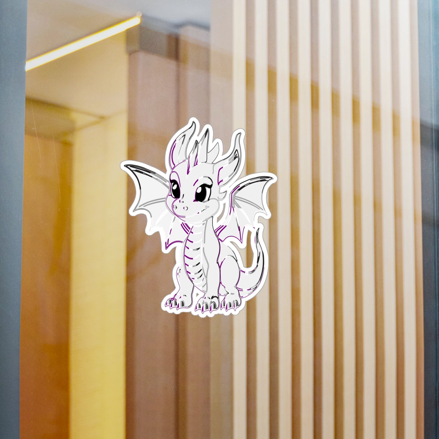 Ace Baby Dragon Kiss-CutVinyl Sticker (Water Resistant)