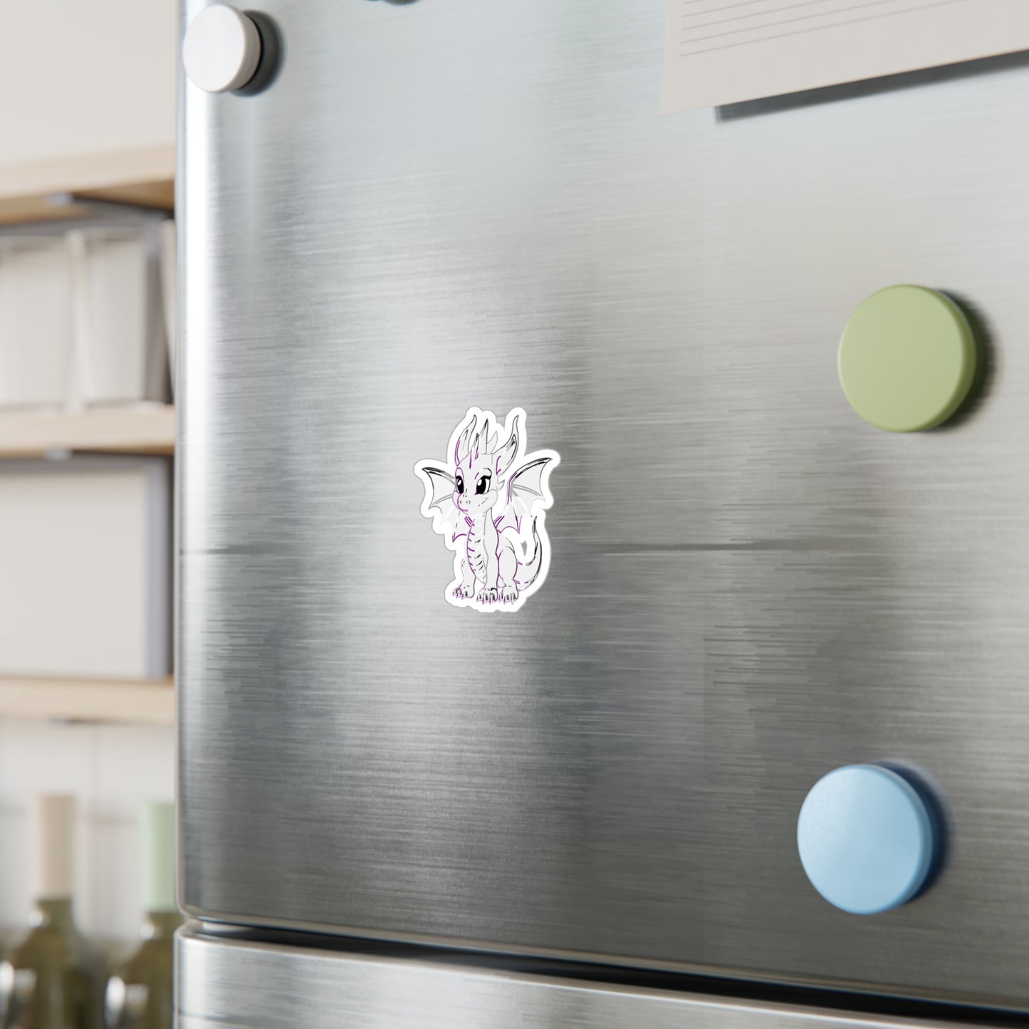 Ace Baby Dragon Kiss-CutVinyl Sticker (Water Resistant)