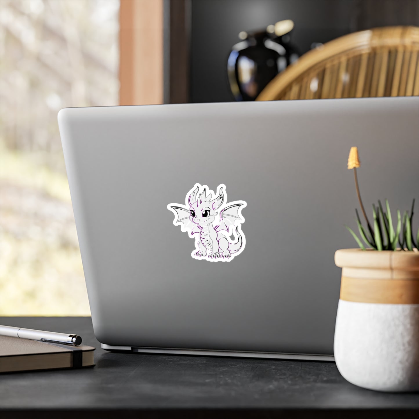 Ace Baby Dragon Kiss-CutVinyl Sticker (Water Resistant)