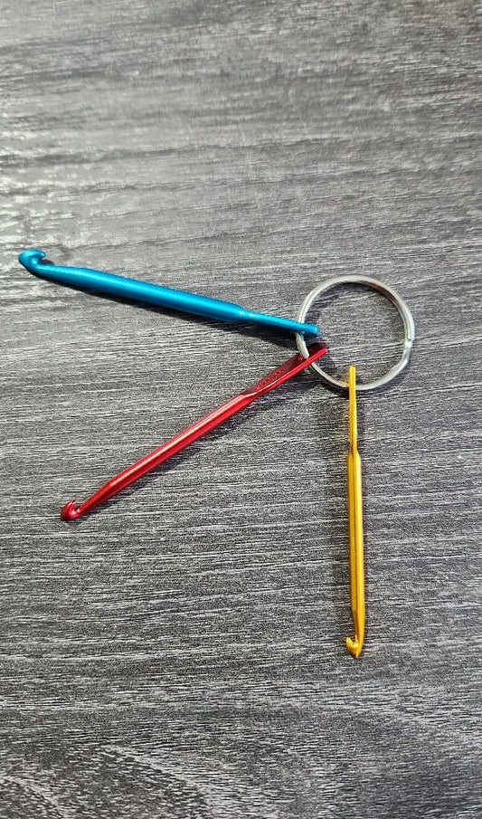 Crochet Hook Keychain