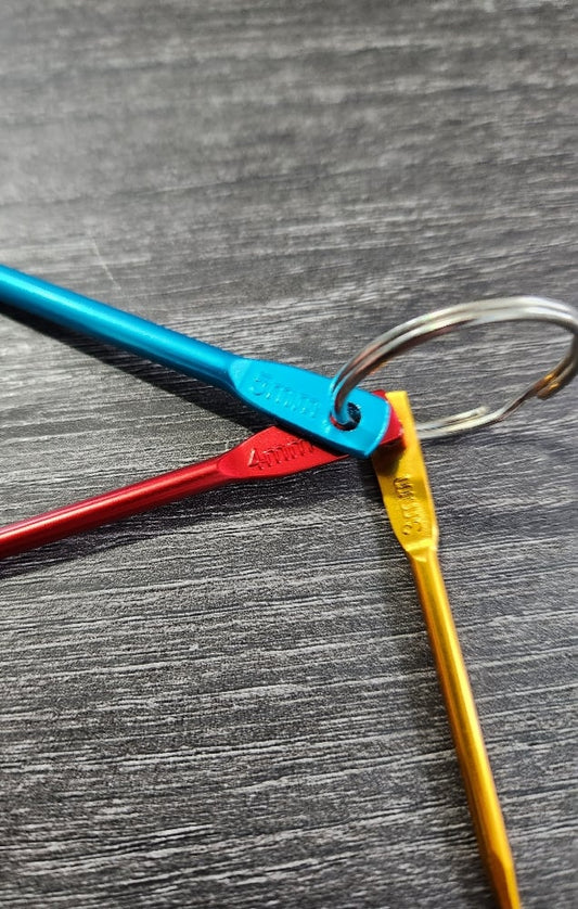 Crochet Hook Keychain